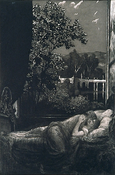 Night by Max Klinger